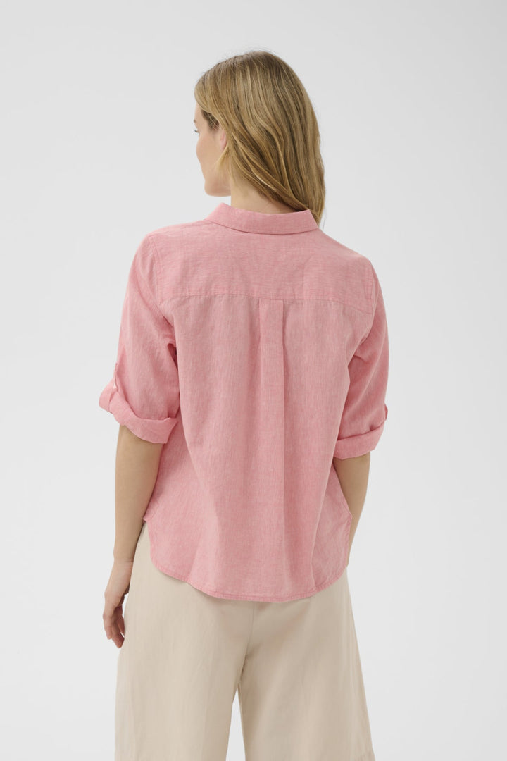Cindie Shirt Rose Chambray | Skjorter og bluser | Smuk