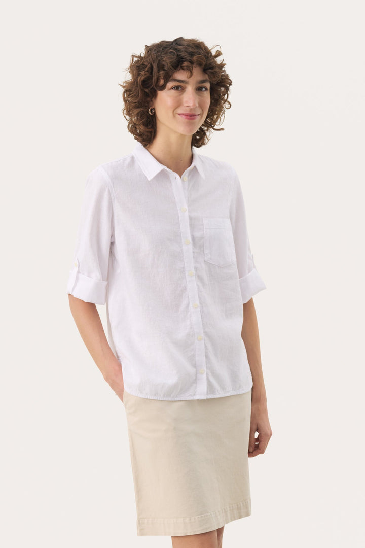 Cindie Shirt Bright White