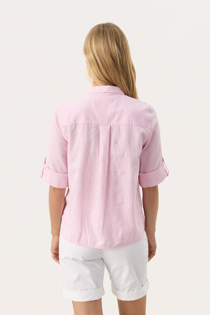 Cindiepw Shirt Pink Nectar Chambrey | Skjorter og bluser | Smuk - Dameklær på nett