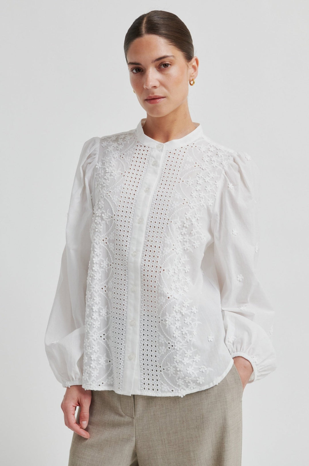 Civenna Shirt White | Skjorter og bluser | Smuk