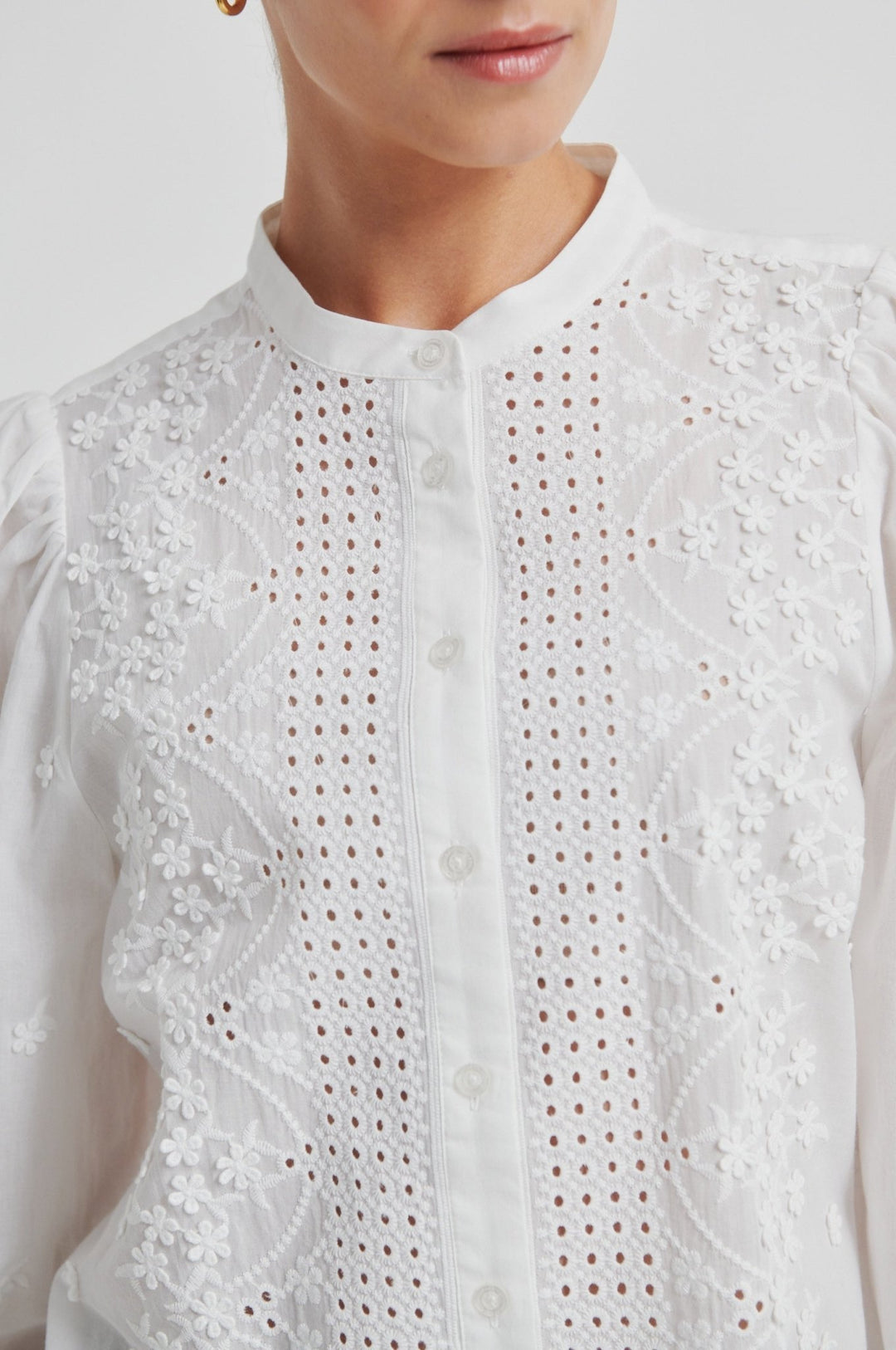 Civenna Shirt White | Skjorter og bluser | Smuk