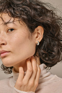 Classic Wide 15 Mm Earrings Silver