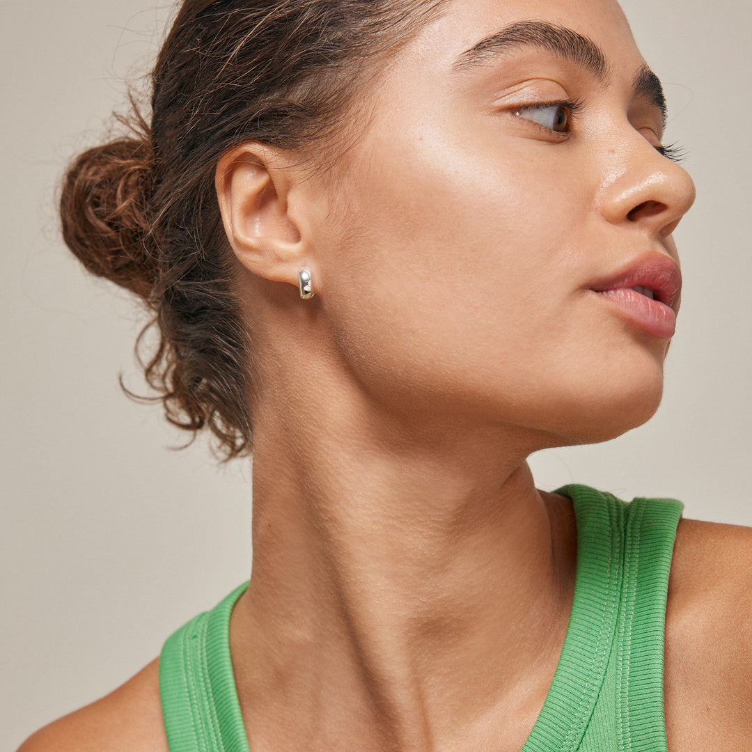 Classic Wide Earrings 11M Silver | Accessories | Smuk - Dameklær på nett
