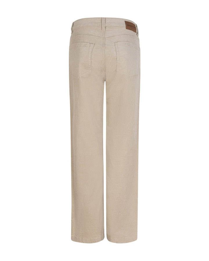 Claudette Pants Shiny Cord Stone | Bukser | Smuk - Dameklær på nett