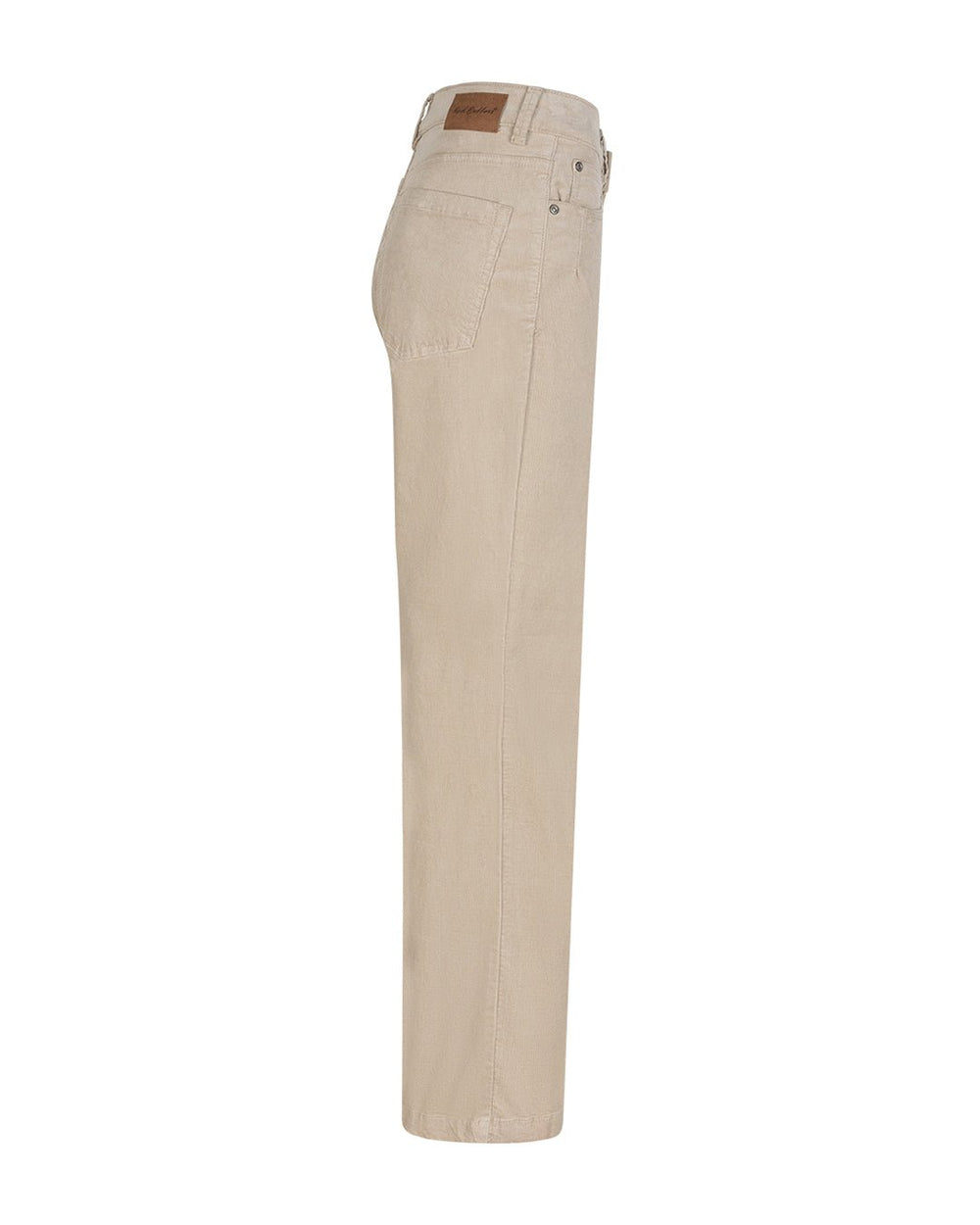 Claudette Pants Shiny Cord Stone | Bukser | Smuk - Dameklær på nett