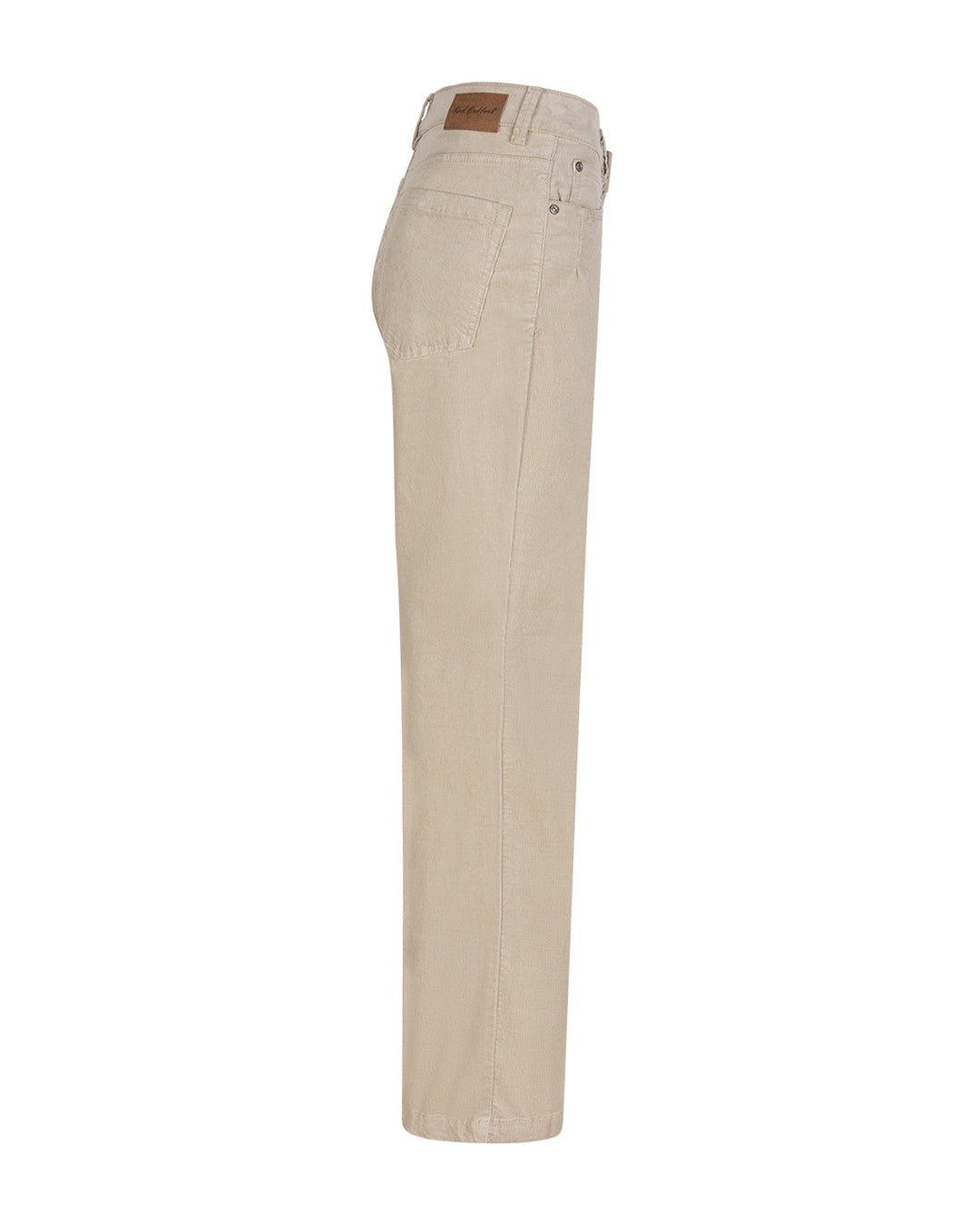 Claudette Pants Shiny Cord Stone | Bukser | Smuk - Dameklær på nett