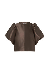 Cleo Blouse Chocolate