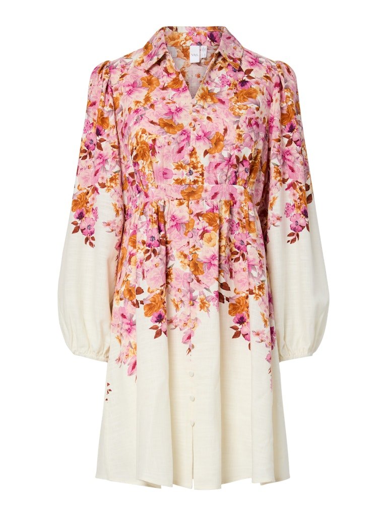 Cleo Ls Dress Pale Lilac Cleo Print | Kjoler | Smuk