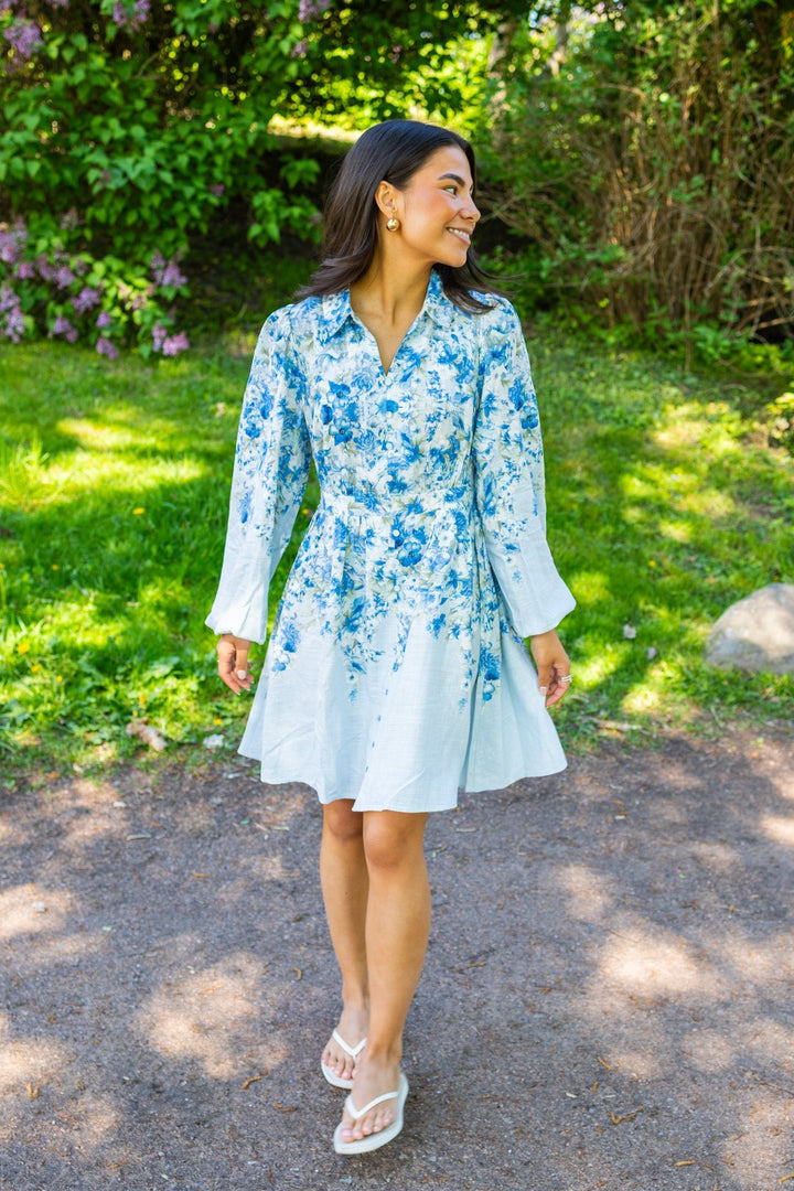 Cleo Ls Dress Skyway Cleo Print | Kjoler | Smuk