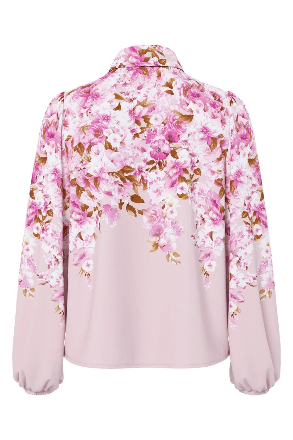 Cleo Ls Shirt Pale Lilac Cleo Print | Skjorter og bluser | Smuk