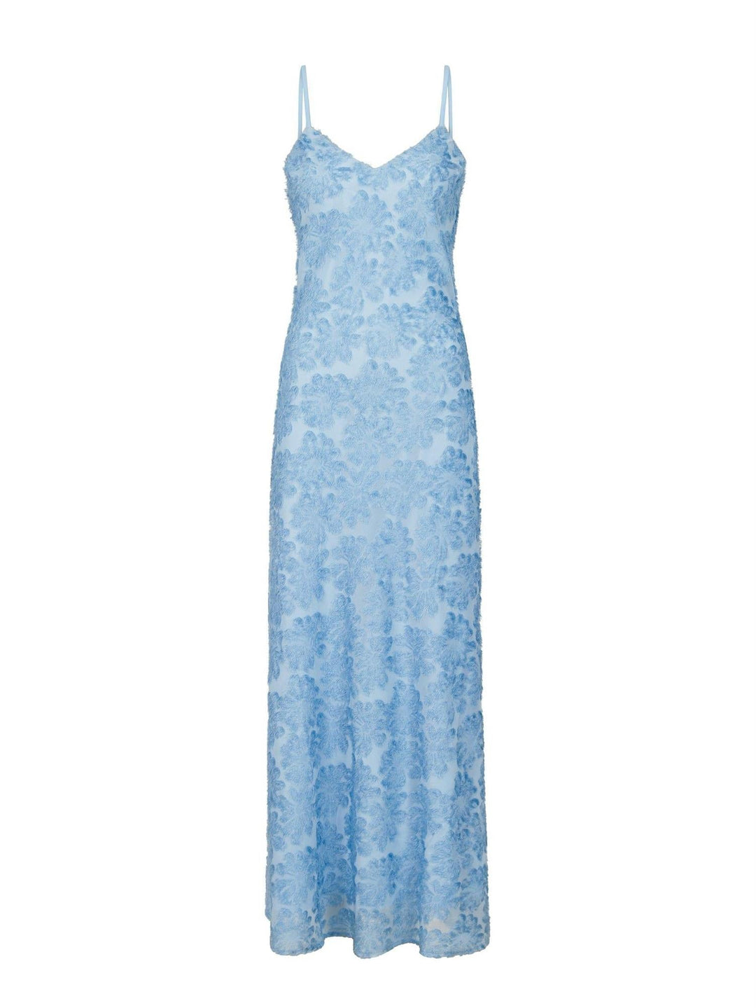Clia Fringe Dress Sky Blue | Kjoler | Smuk - Dameklær på nett