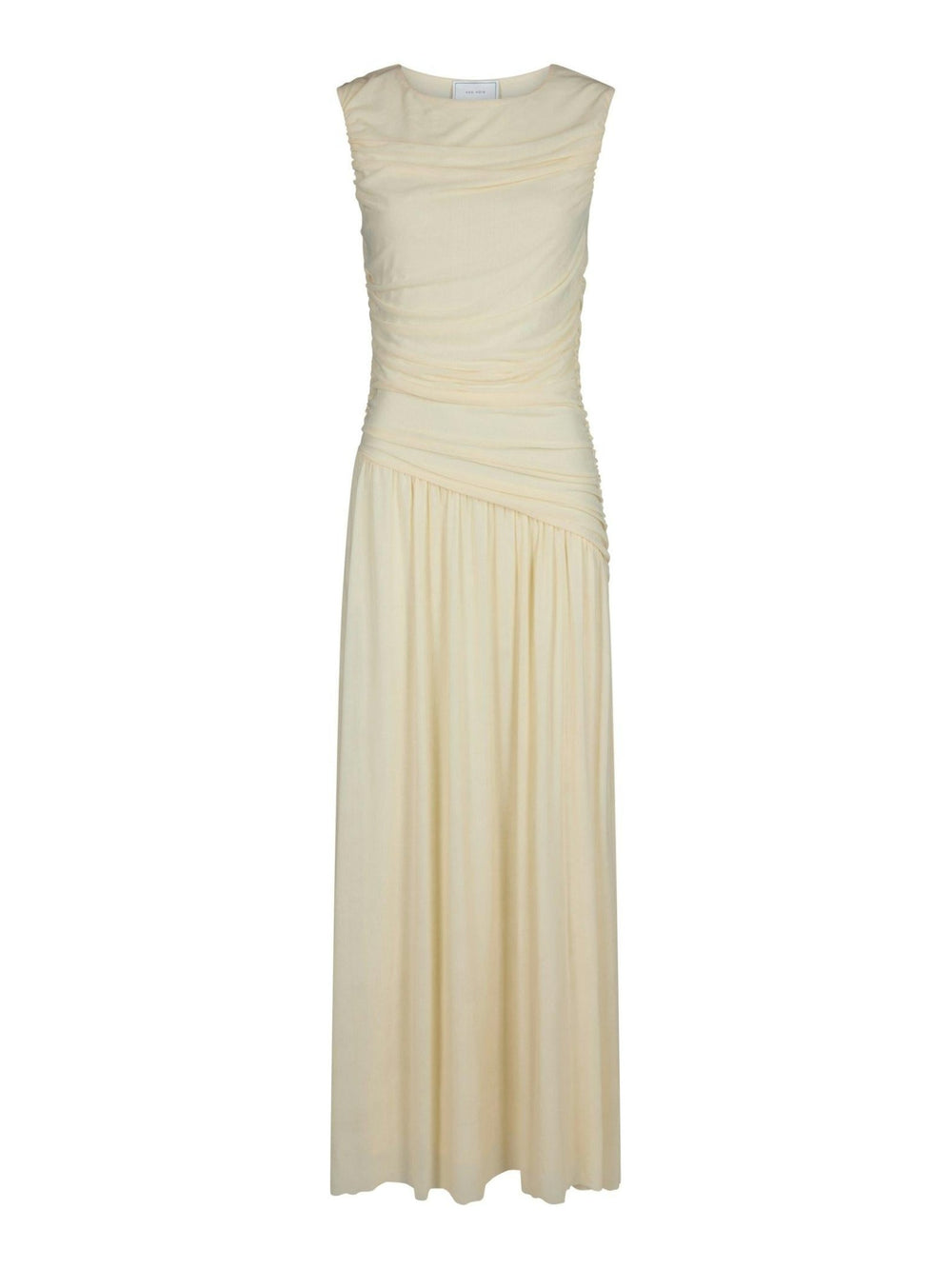 Cludine Mesh Dress Light Yellow | Kjoler | Smuk