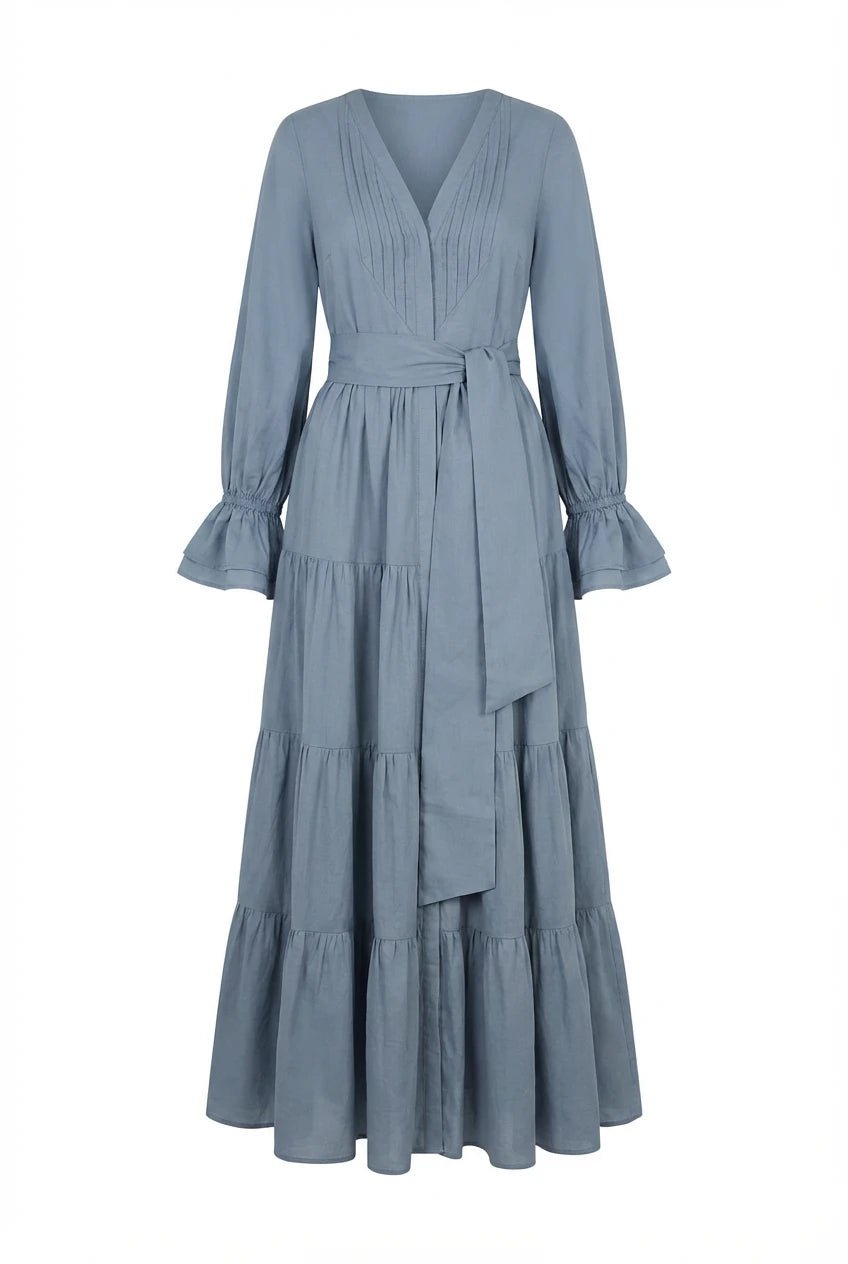 Coco Cotton Dress Breezy Blue | Kjoler | Smuk