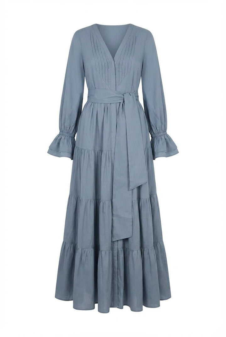 Coco Cotton Dress Breezy Blue | Kjoler | Smuk