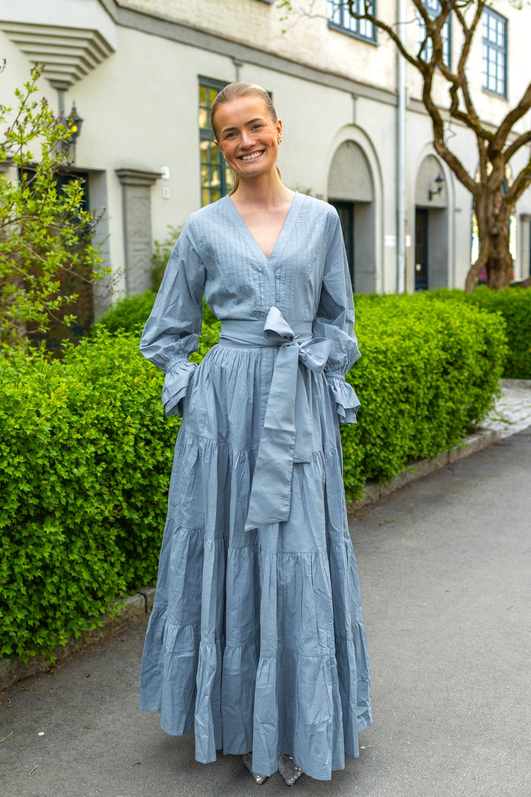 Coco Cotton Dress Breezy Blue | Kjoler | Smuk