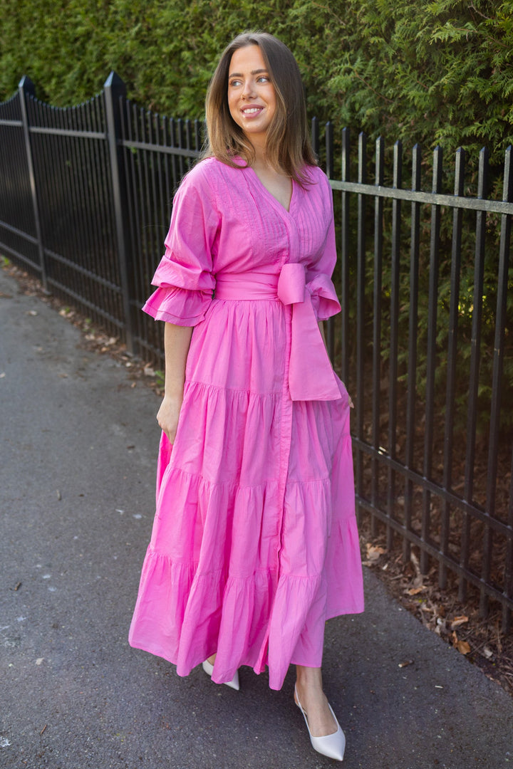Coco Cotton Dress Pink | Kjoler | Smuk