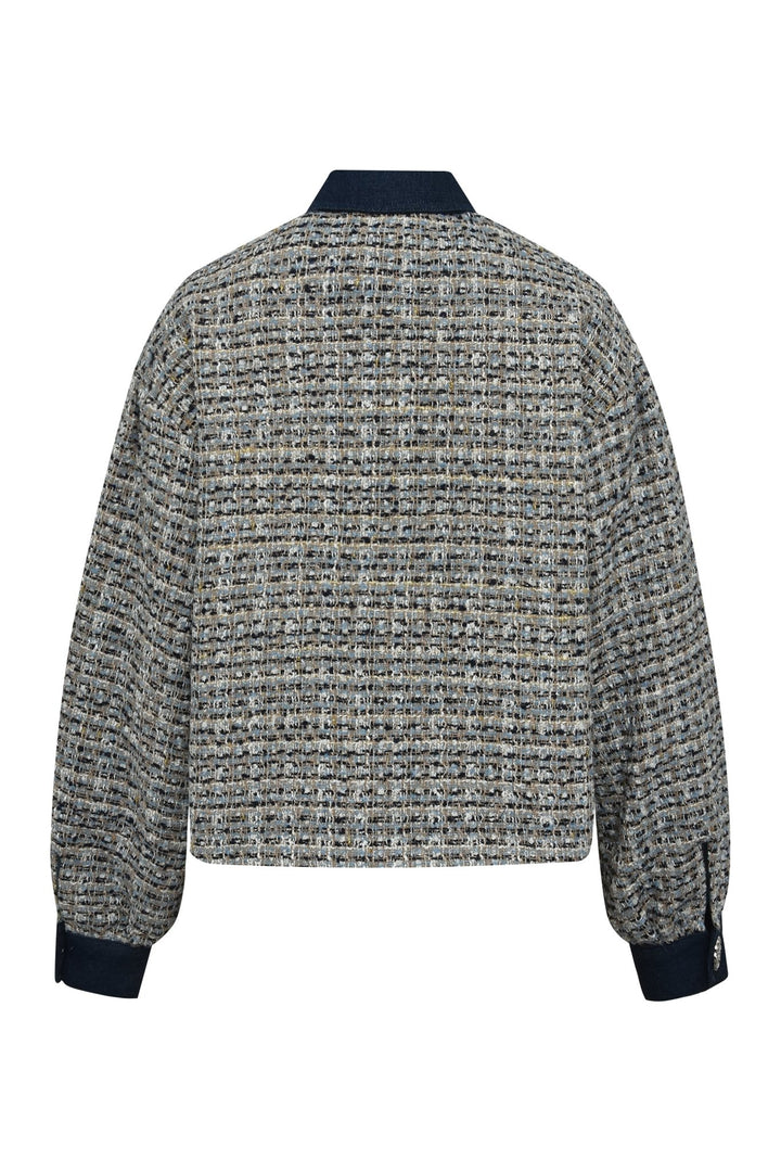 Coco Jacket White/Blue | Yttertøy | Smuk - Dameklær på nett