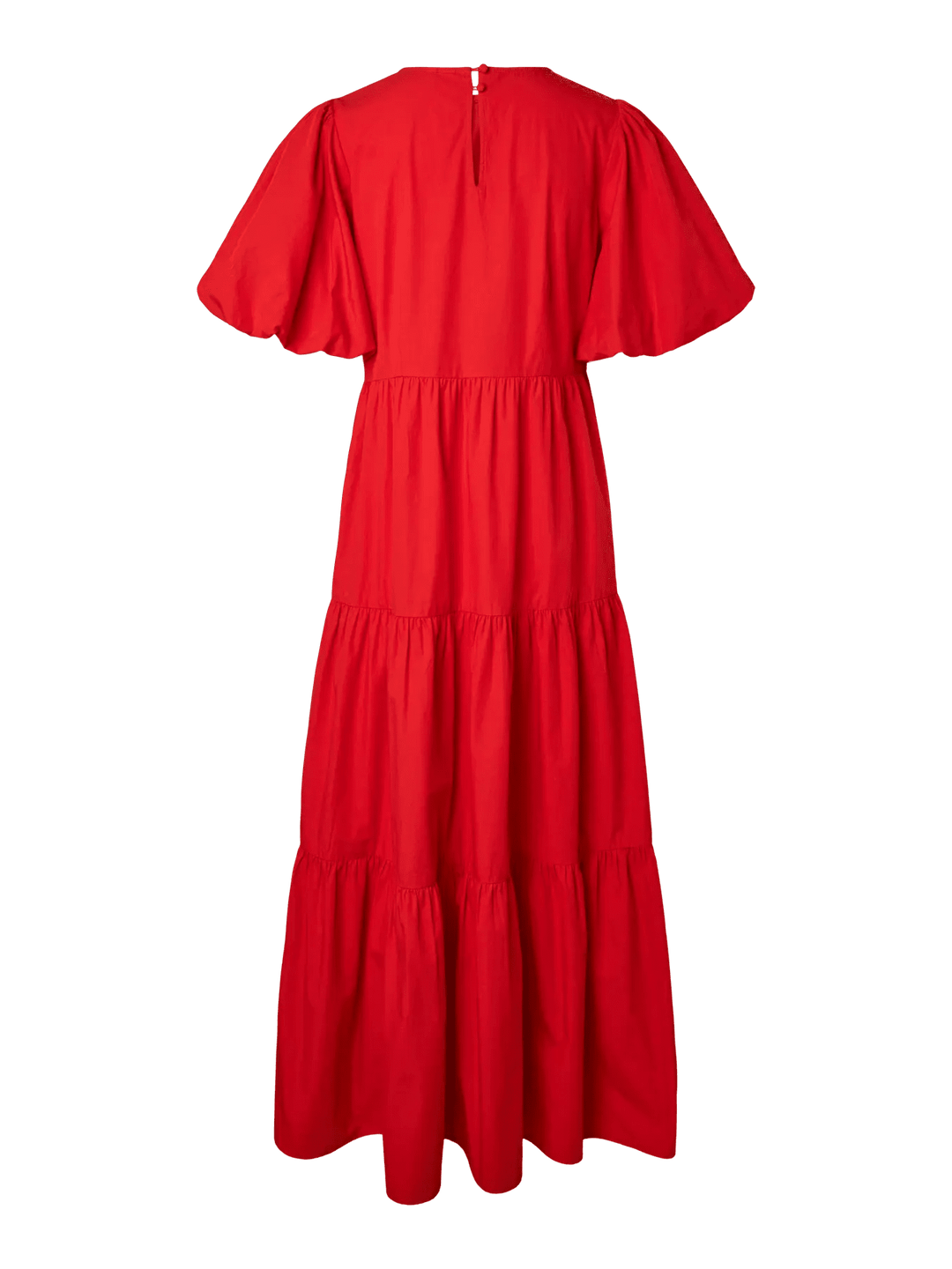Colea Ss Ankle Dress Fiery Red | Kjoler | Smuk