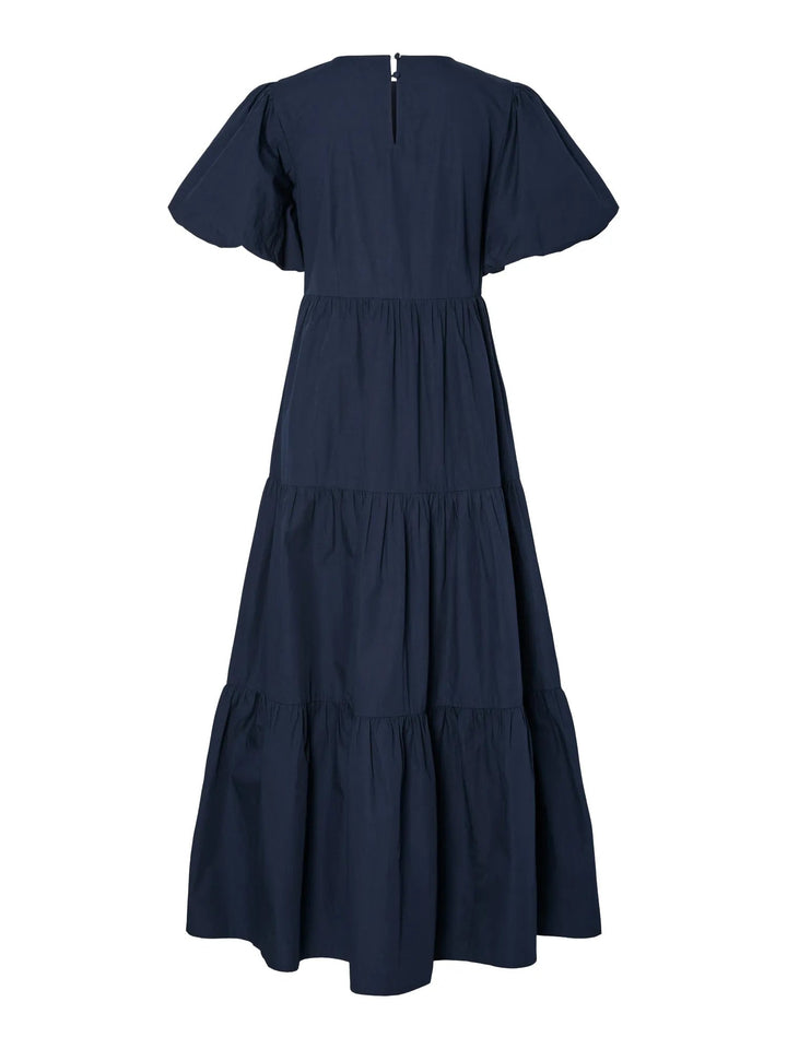 Colea Ss Ankle Dress Navy Blazer | Kjoler | Smuk