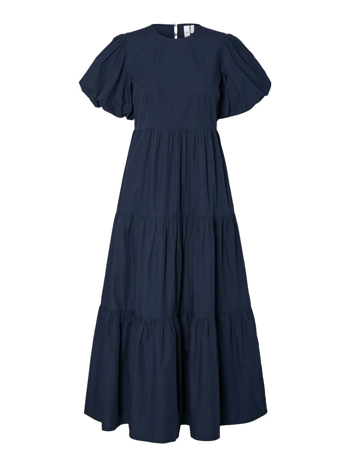 Colea Ss Ankle Dress Navy Blazer | Kjoler | Smuk
