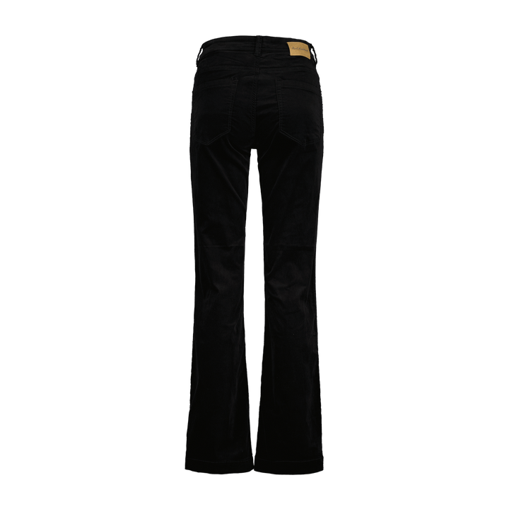 Colette Frontpatchpockets Velvet Black | Bukser | Smuk - Dameklær på nett