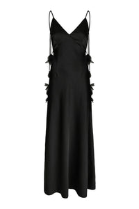 Colly Heavy Sateen Dress Black