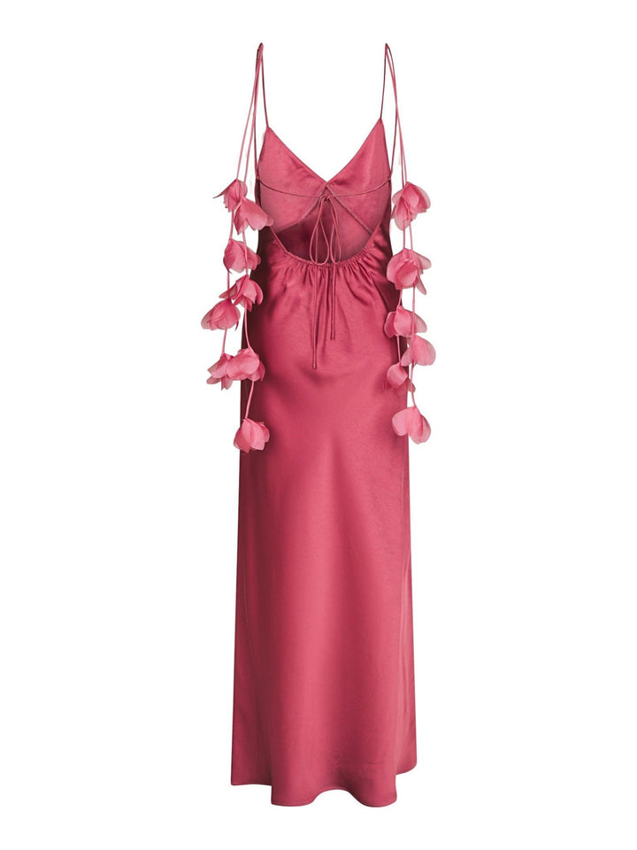 Colly Heavy Sateen Dress Cherry Pink | Kjoler | Smuk