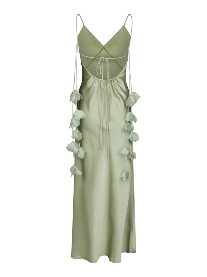 Colly Heavy Sateen Dress Mint Green | Kjoler | Smuk