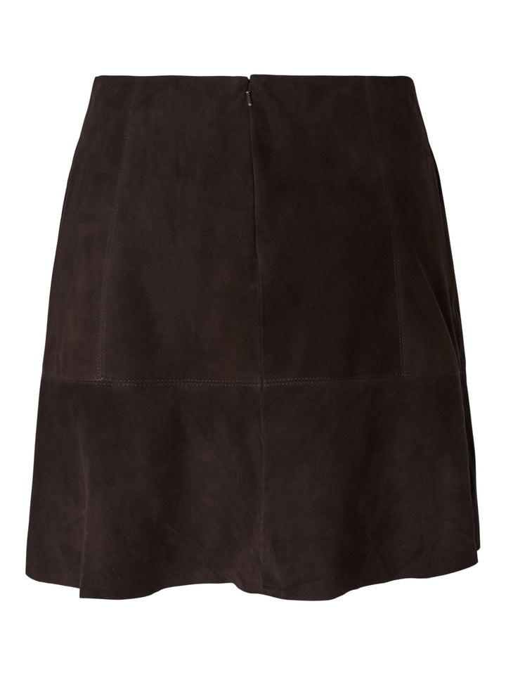Colly Hw Suede Skirt Coffee Bean | Skjørt | Smuk
