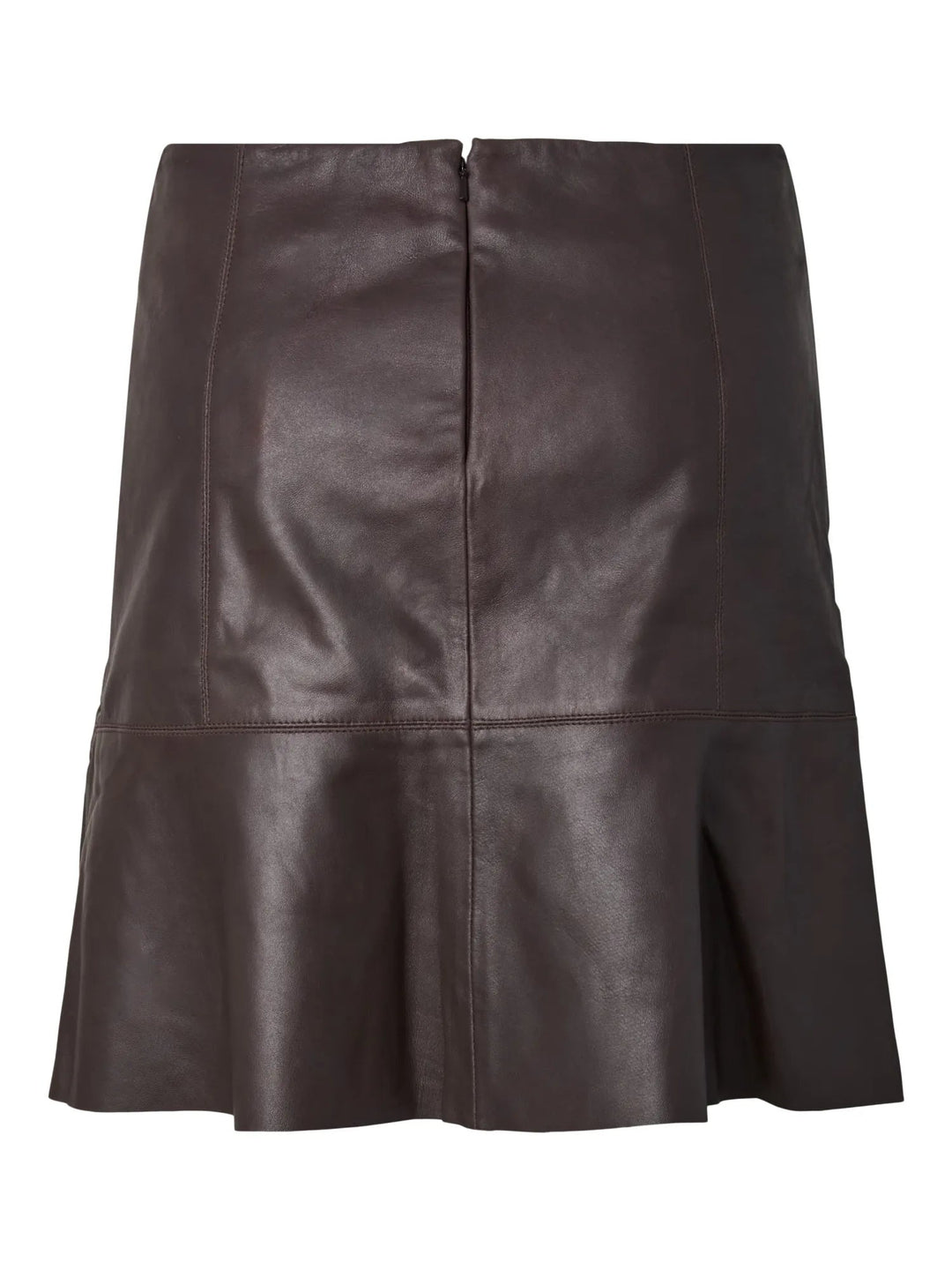 Colly Mw Naplon Leather Skirt Chocolate Brown | Skjørt | Smuk