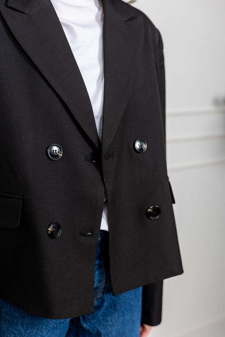 Conan Structure Blazer Black | Blazer | Smuk