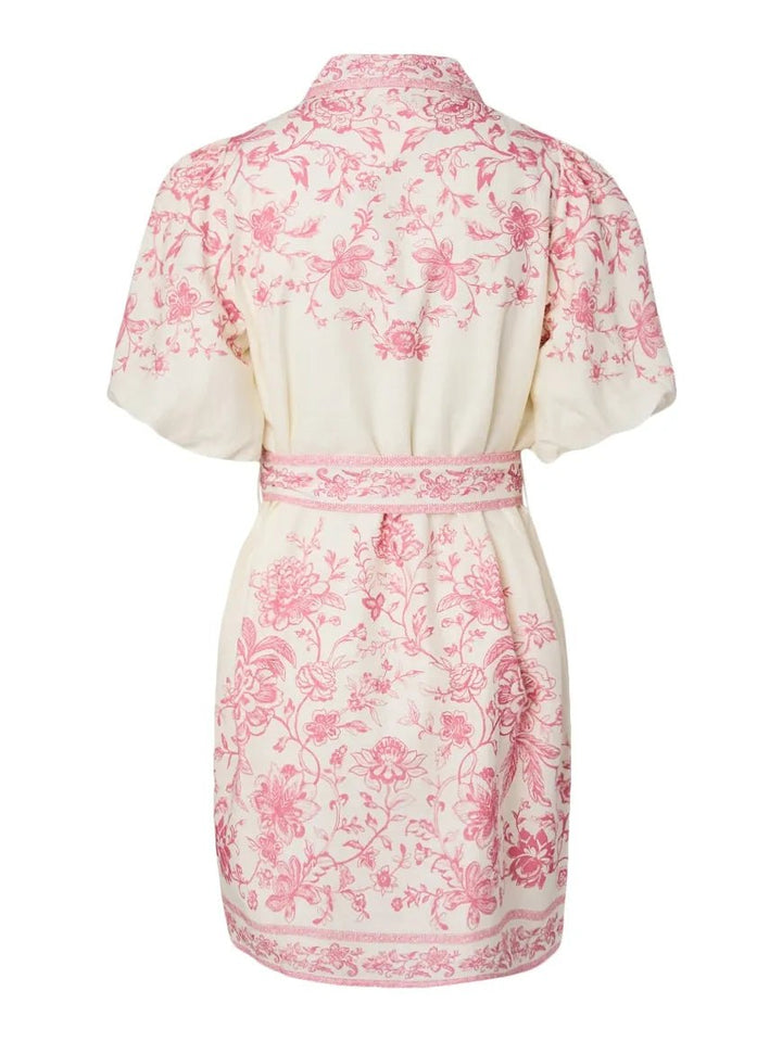 Coralina 2/4 Shirt Dress Pristine Coralina Print | Kjoler | Smuk