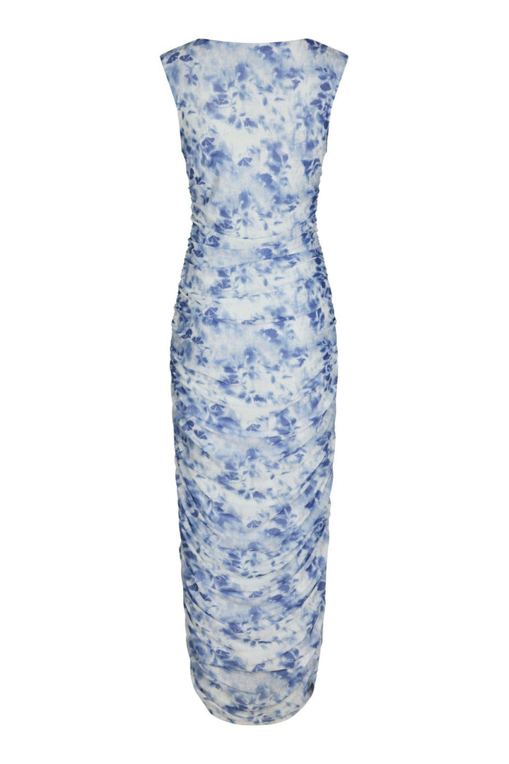 Corilina Long Mesh Dress Light Blue | Kjoler | Smuk - Dameklær på nett