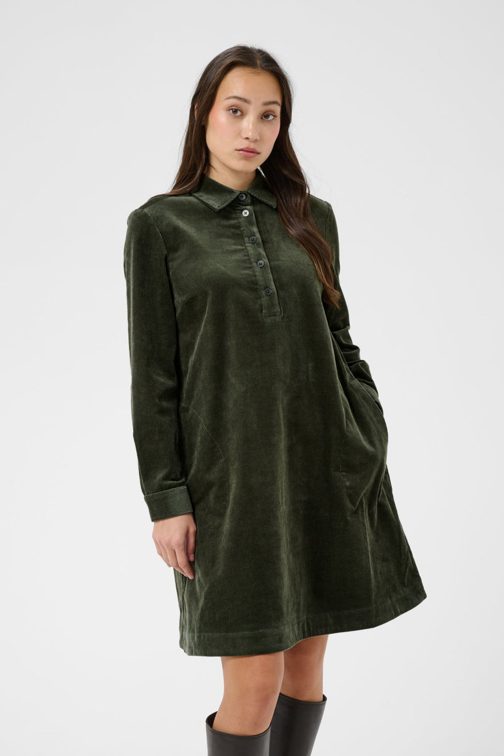 Corintha Dress Beetle | Kjoler | Smuk