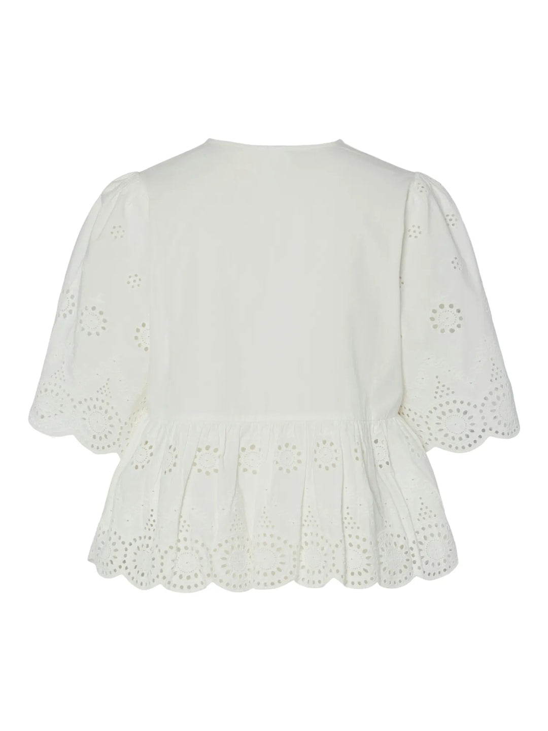 Cornelia 2/4 Tie Top Star White | Topper | Smuk