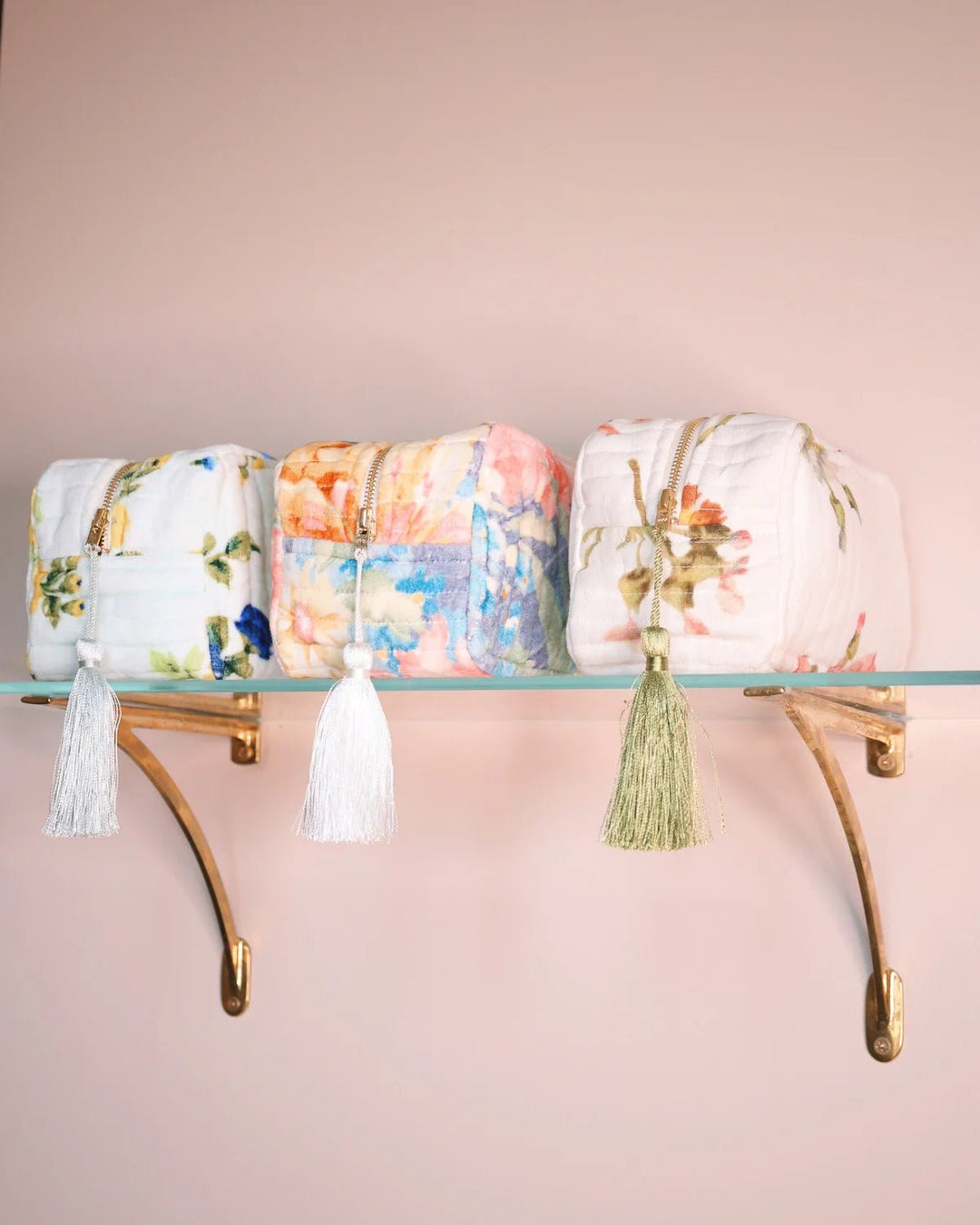 Cosmetic Bag Linen Botanical | Accessories | Smuk - Dameklær på nett