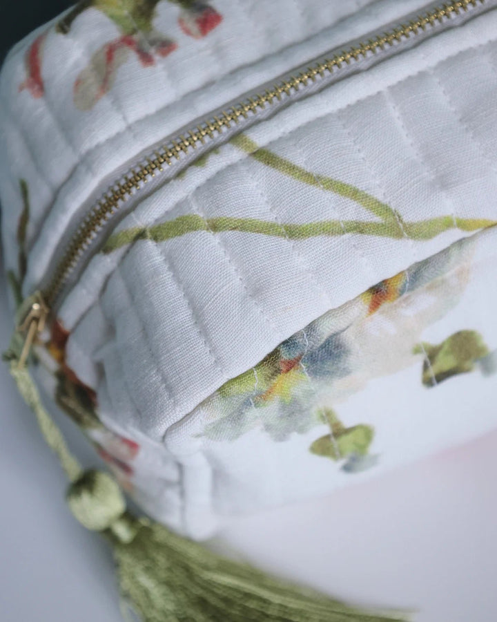 Cosmetic Bag Linen Botanical | Accessories | Smuk - Dameklær på nett