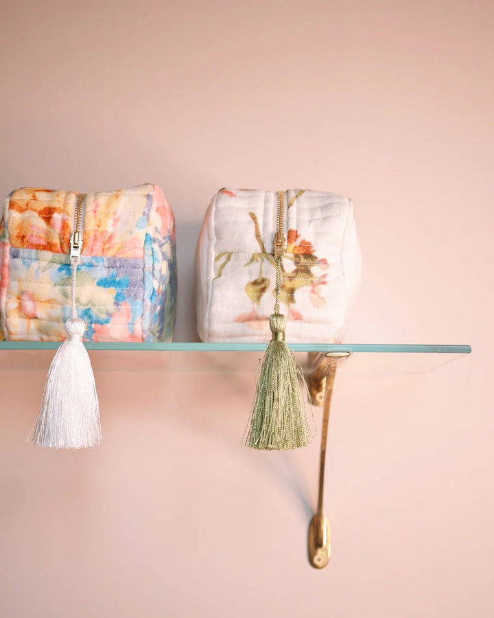 Cosmetic Bag Linen Botanical | Accessories | Smuk - Dameklær på nett