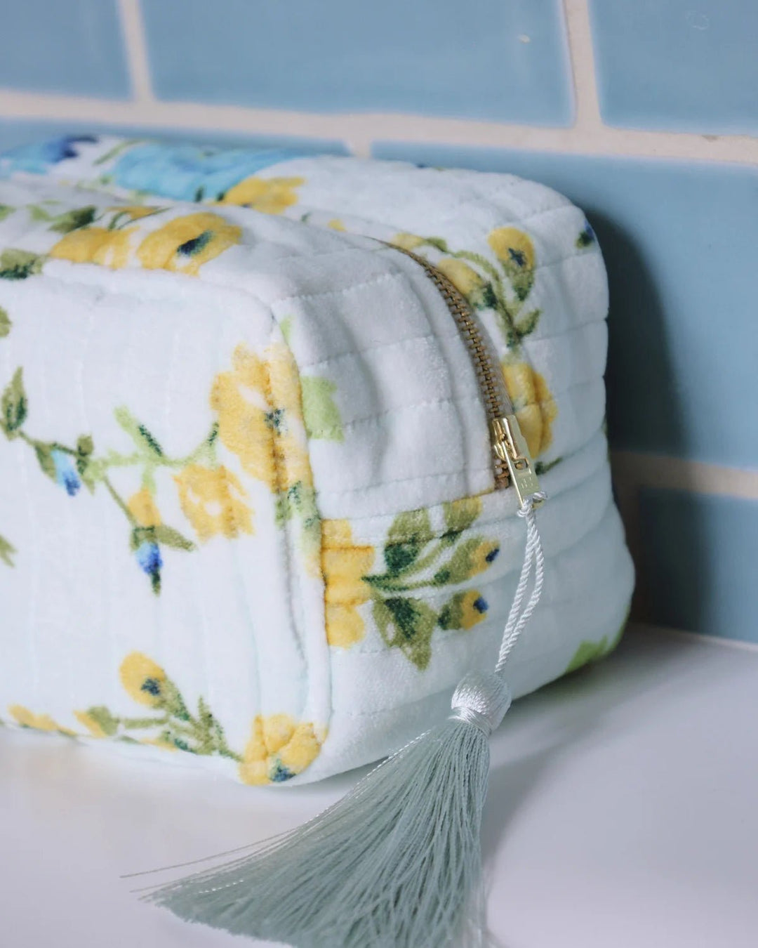 Cosmetic Bag Velvet Midsummer | Accessories | Smuk - Dameklær på nett