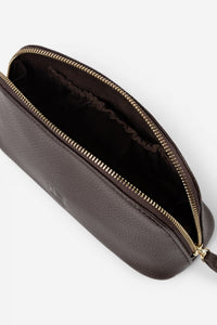 Cosmetic Pouch Small Dark Brown