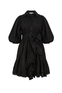 Cotton Ranch Dress Black