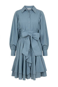 Cotton Ranch Dress Breezy Blue