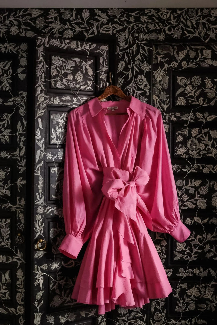 Cotton Ranch Dress Pink | Kjoler | Smuk