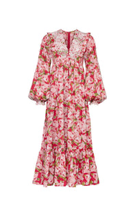 Cotton Slub Maxi Dress Romace