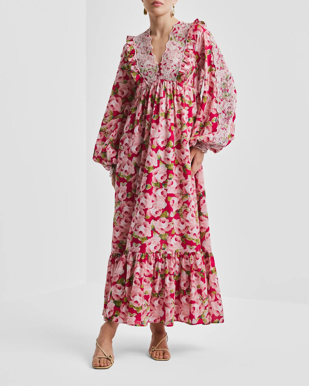 Cotton Slub Maxi Dress Romace | Kjoler | Smuk