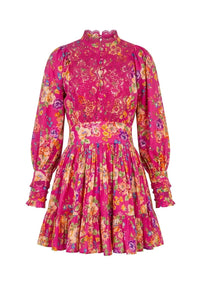 Cotton Slub Mini Dress Rosalie