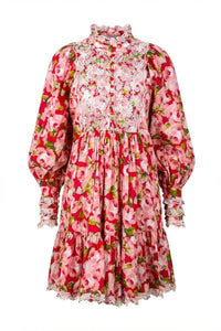 Cotton Slub Shift Dress Romace