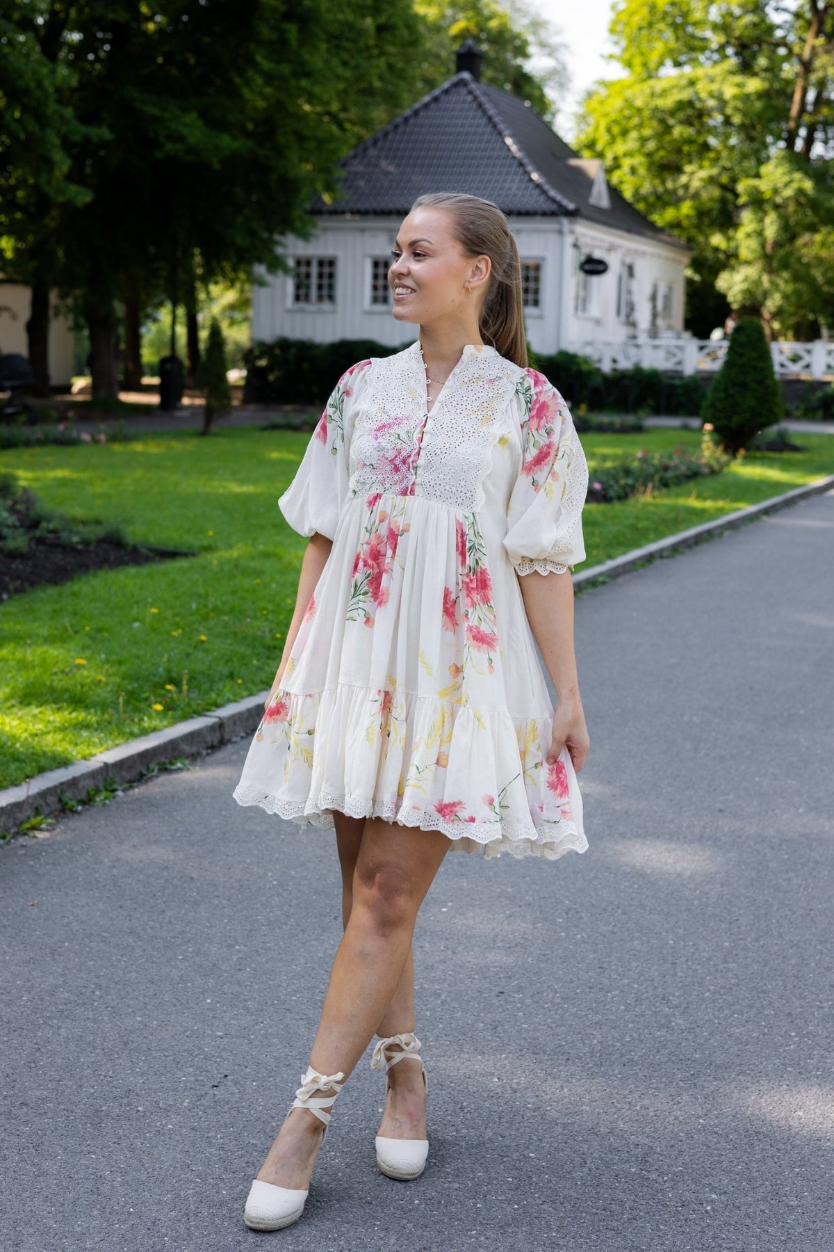 ByTiMo - Cotton Slub Shift Dress Straw