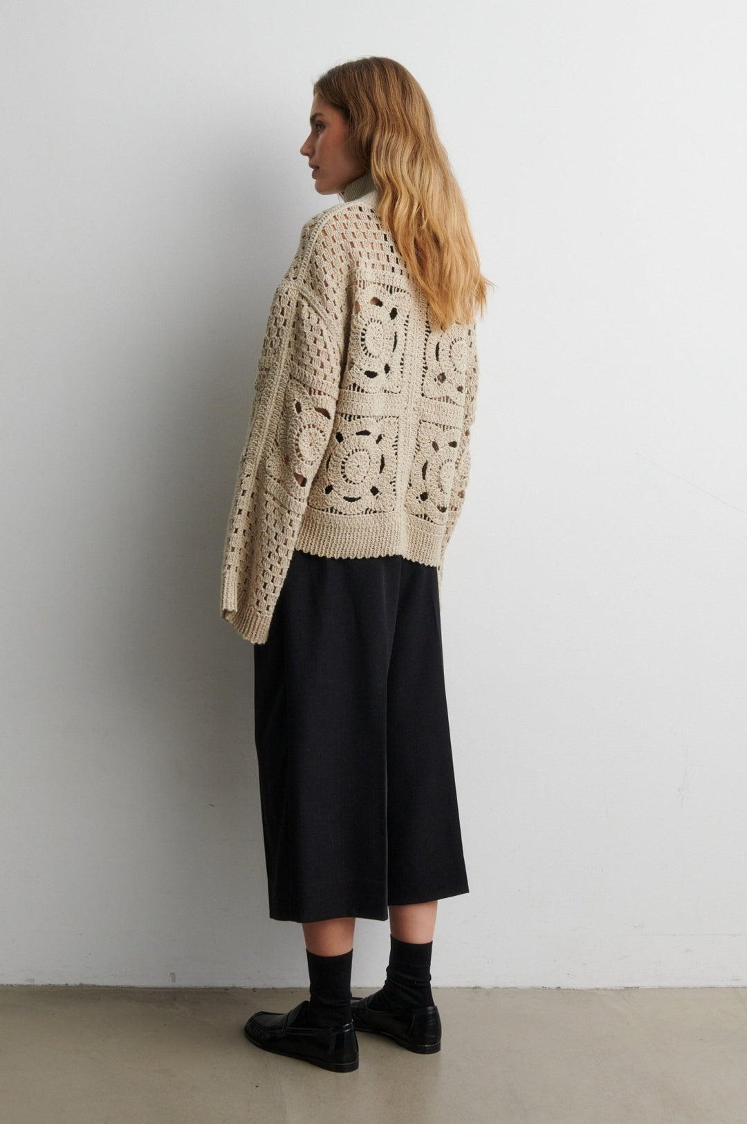 Crosette Knit Cardigan Camel | Genser | Smuk