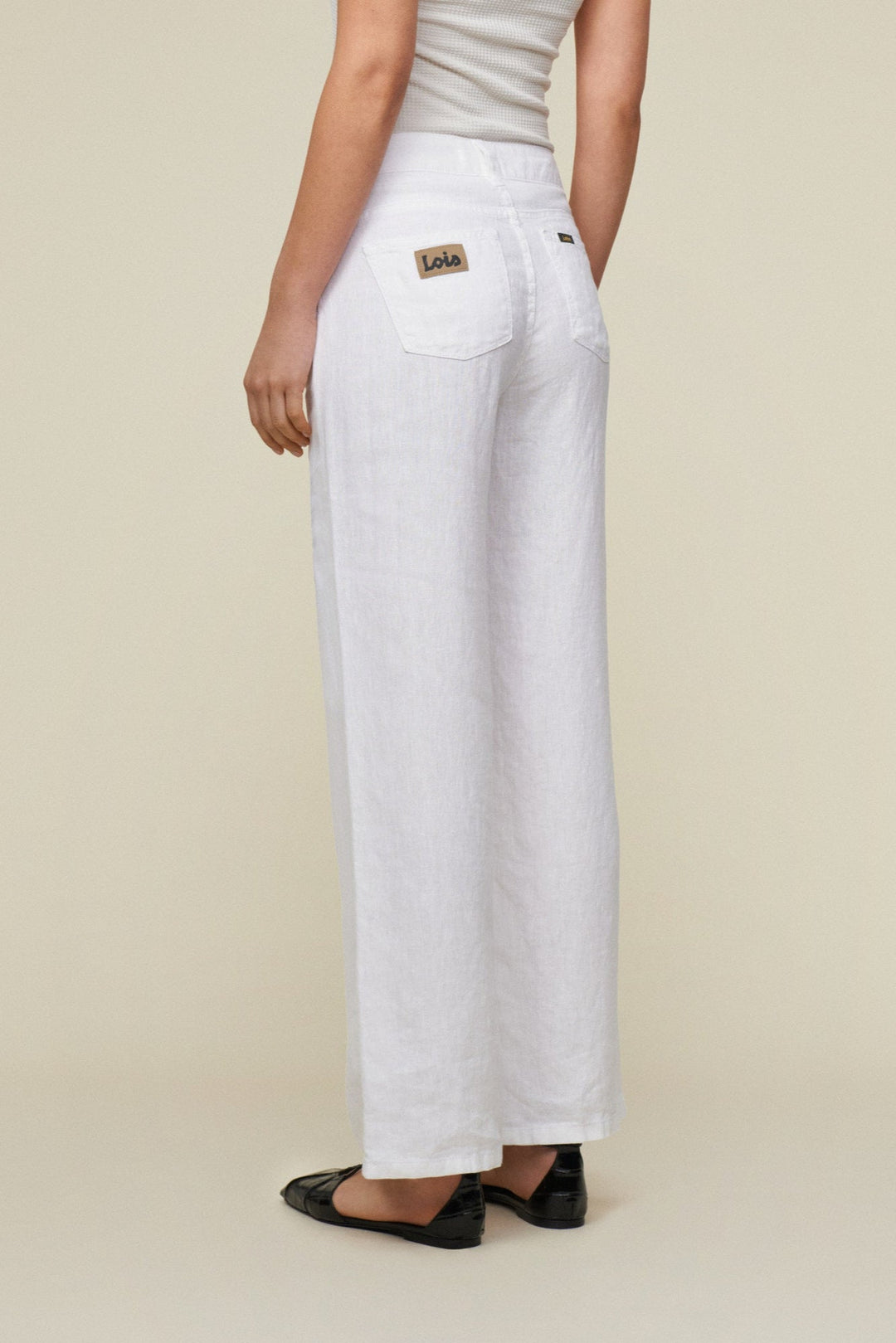 Culotte Jeans White | Bukser | Smuk